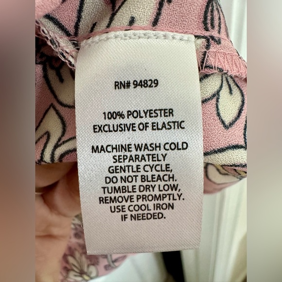 NWT Long Sleeve Mini Floral Dress Various Sizes - Picture 3 of 8